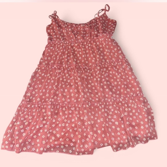 Trixxi Dresses & Skirts - Trixxi Pink and White Mini Dress